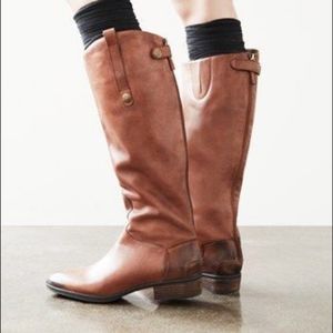 **FREE SHIPPING**NEW! Sam Edelman Leather Riding Boots - Wide Calf 9.5
